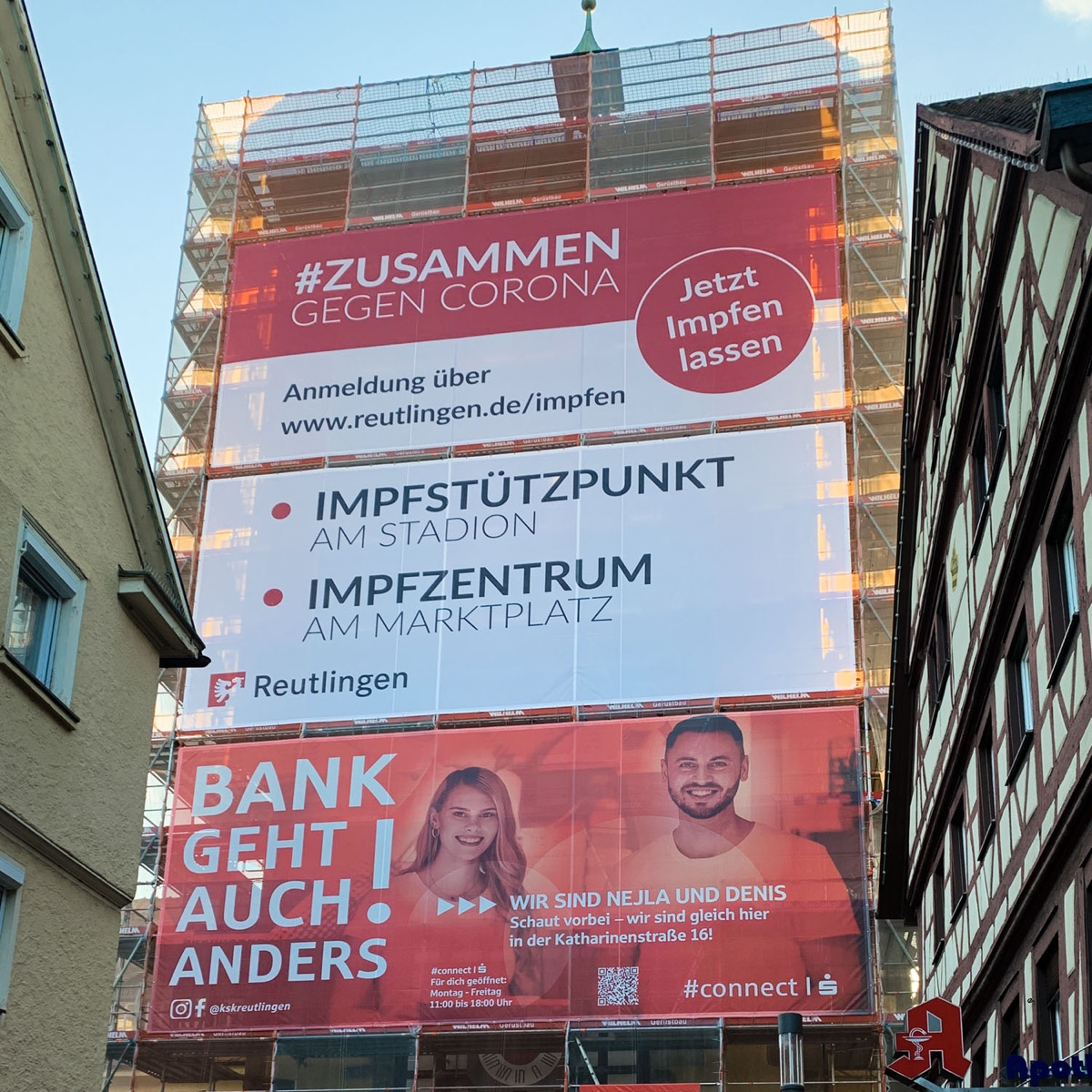 Referenzprojekt: Außenwerbeanlage